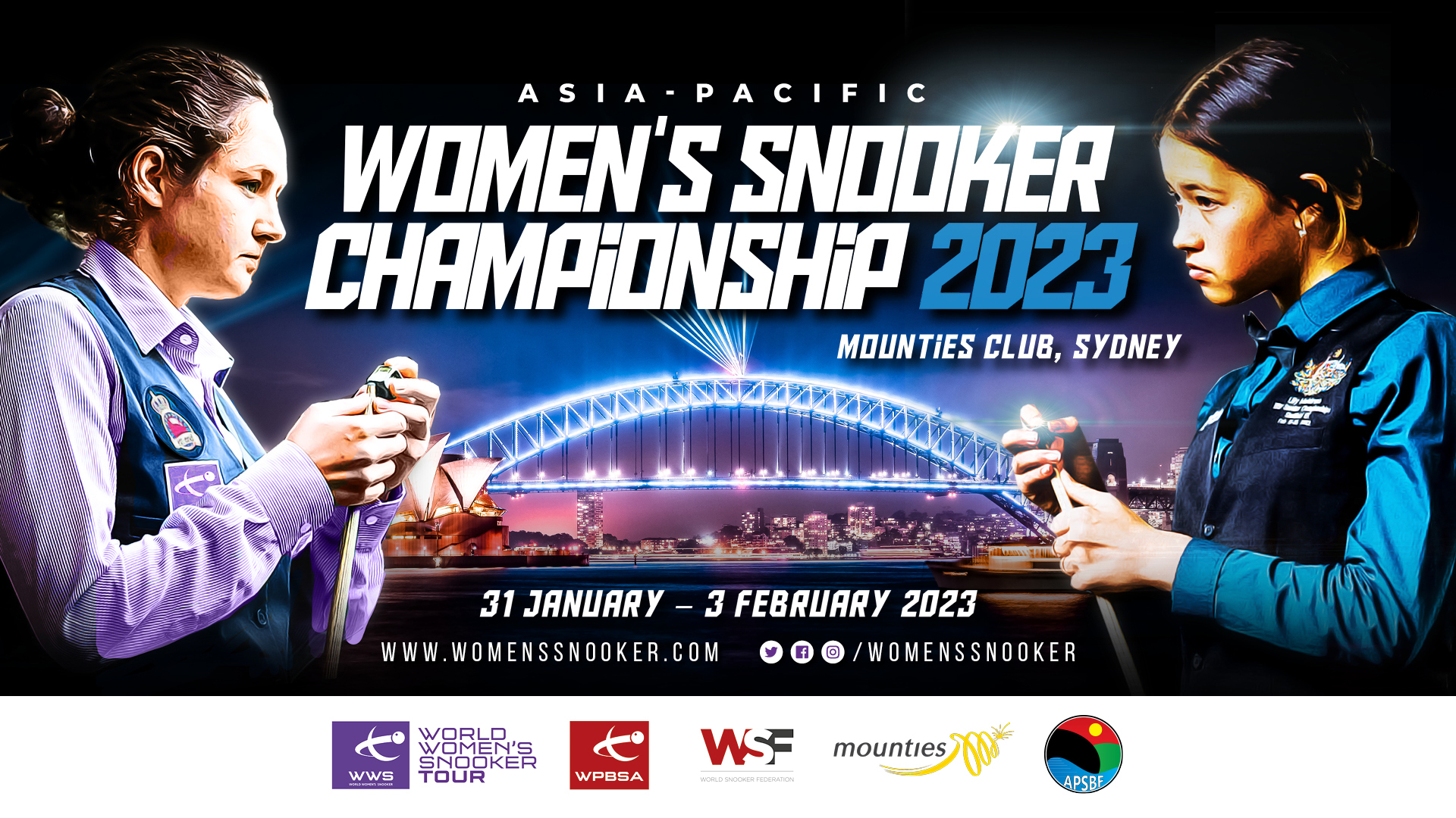 Womens Snooker WWS Asia - Pacific Championship 2023 - Non-Olympic Sports Results Database