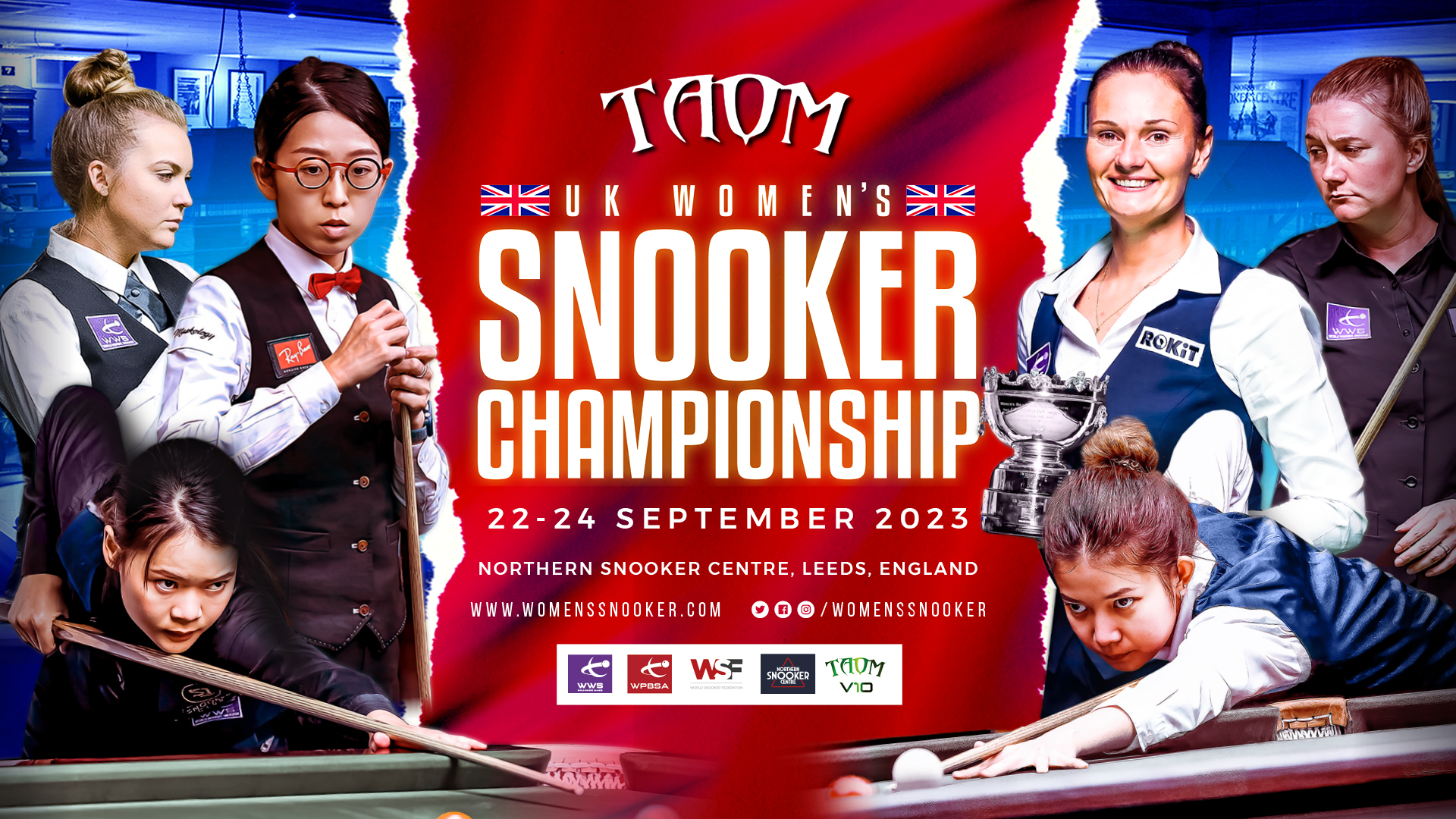 Taom UK Womens Snooker Championship 2023 Enter Now